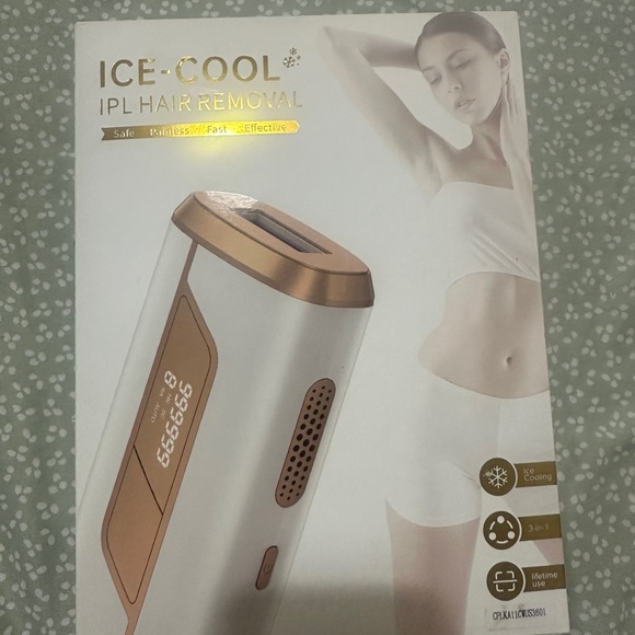 脱毛・除毛 ICE-COOL HAIR REMOVAL DEVICE Ice Cool IPL Hair Removal Device - veloxcontactcenter.com.br